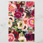 Eleganter Boho Floral Business Service/Pricing Fly Flyer (Hinten)