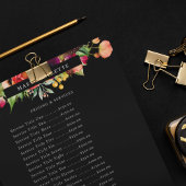 Eleganter Boho Floral Business Service/Pricing Fly Flyer