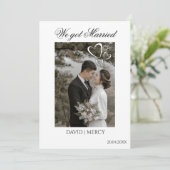 Eleganter Boho-Stil Ankündigung (Stehend Vorderseite)