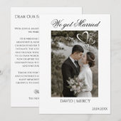 Eleganter Boho-Stil Ankündigung (Vorne/Hinten)