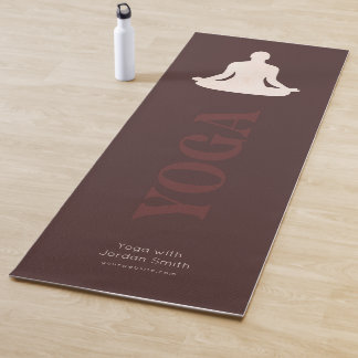 Eleganter Boho-Yoga-Instructor-Promotion Yogamatte