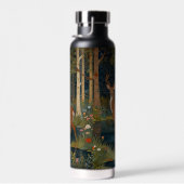 Eleganter bohoner, rustikaler Waldhirsch Trinkflasche (Rechts)