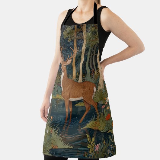 Eleganter bohoner Waldehirsch Schürze (InSitu)