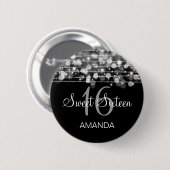 Eleganter Bonbon 16 Button (Vorne & Hinten)