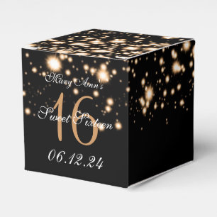 Eleganter Bonbon 16 Geburtstags-bezauberndes Geschenkschachtel