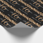 Eleganter Bonbon 16 Geschenkpapier (Ecke)