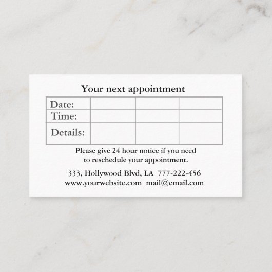 Eleganter Bordeaux-Mosaikhügel Terminkarte (Rückseite)