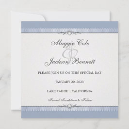 Eleganter Border Save the Date