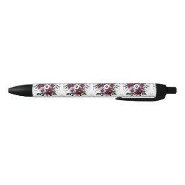 Eleganter Botanik-Kugelschreiber Blumenstrauß Viol Kugelschreiber