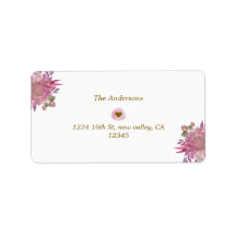 Eleganter botanischer Blumenversand