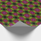 Eleganter botanischer Boho farbenfroher Mandala Geschenkpapier (Ecke)