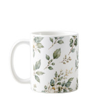 Eleganter Botanischer Eukalyptus-Becher