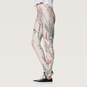 Eleganter botanischer Garten Blumenladen Leggings (Links)