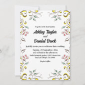 Eleganter Botanischer Garten Einladung (Vorderseite)