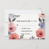 Eleganter Botanischer Garten RSVP Karte (Vorderseite)