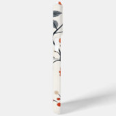 Eleganter botanischer & leaf iPhone Case (Rückseite / Rechts)