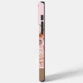 Eleganter botanischer Personalisierter Abschluss Case-Mate iPhone Hülle (Rückseite / Links)