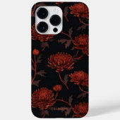 Eleganter botanischer Personalisierter Name Case-Mate iPhone Hülle (Rückseite)