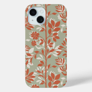 Eleganter Botanischer Salbei Korallen Poetischer F Case-Mate iPhone Hülle