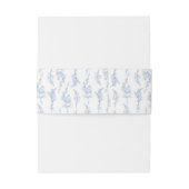 Eleganter botanischer Snapdragon Einladungsbanderole (Rückseitenbeispiel)