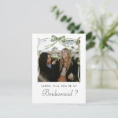 Eleganter Bow wirst du mein Foto sein (Stehend Vorderseite)