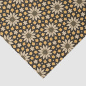 Eleganter brauner und goldener Ton Moderne geometr Seidenpapier (Ausschnitt)