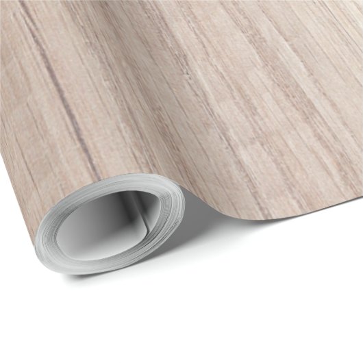 Eleganter brauner Wald sieht rustikale Nostalgie-N Geschenkpapier (Rolleneckpunkt)