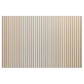 Eleganter brauner weißer Streifen Stoff (Yard (91,4 cm))