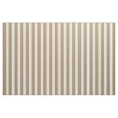 Eleganter brauner weißer Streifen Stoff (Fat Quarter (45,7 x 55,9 cm))