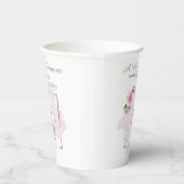 Eleganter Brautparty Paper Cup Pappbecher (Rechts)