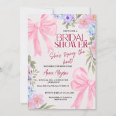 Eleganter Brautparty-Spaß für Wasserfarben Einladung (Vorderseite)