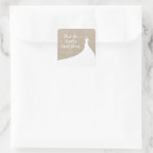 Eleganter Brautparty Sticker Eintopf (Tasche)