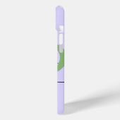 Eleganter Buchstabe P Lavender boho Dragonfly Case-Mate iPhone Hülle (Rückseite / Links)