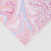 Eleganter bunter blauer orange Marmor des Seidenpapier (Ausschnitt)