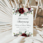 Eleganter Burgund Blush Bloral Hochzeitstag Einladung<br><div class="desc">Diese elegante Einladungskarte zum Hochzeitstag bietet ein schönes Aquarellblau und eine bordeauxfarbene Blumenarrangements. Entworfen, um unsere Rustic Blush Hochzeitskollektion zu ergänzen. Personalisieren Sie es einfach und schnell mit Ihren Daten, drücken Sie einfach die Schaltfläche Anpassen, um den Stil und die Platzierung des Textes weiter zu ordnen und zu formatieren. c)...</div>