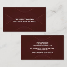 Eleganter Burgundy Chauffeur Fahrer