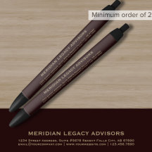 Eleganter Burgundy Gold Beruflich Pen