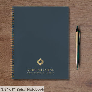 Eleganter Business Spiral Notizblock