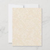 Eleganter Butterfly Junggeselinnen-Abschied Einlad Einladung (Rückseite)