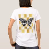 Eleganter Butterfly T - Shirt (Rückseite)