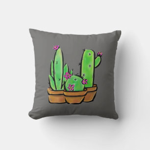 Eleganter Cactus cacti succulents Kissen