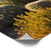 Eleganter CACTUS Poster (Ecke)