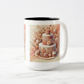 Eleganter Cake Designer Zweifarbige Tasse (VorderseiteRechts)