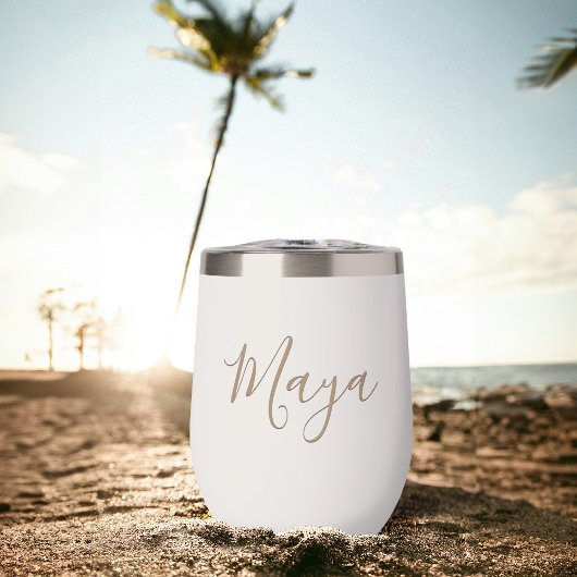 Eleganter Calligrafy Schriftart Individuelle Name