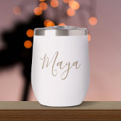 Eleganter Calligrafy Schriftart Individuelle Name