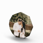 Eleganter Calligraphie-L-O-V-E-Foto-Block Fotoblock (Rechts)