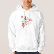 Eleganter Calligraphie-T - Shirt "Frohe Weihnachte