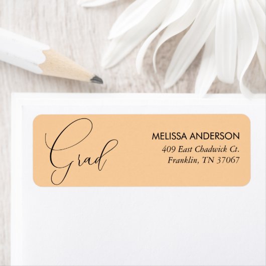 Eleganter Calligraphy Trendy Abschluss (Insitu)