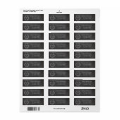 Eleganter Chalkboard trendy Weihnachten (Vorne)
