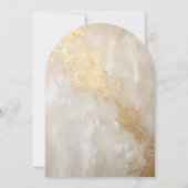 Eleganter Champagne Brunch Muttertag Einladung (Rückseite)